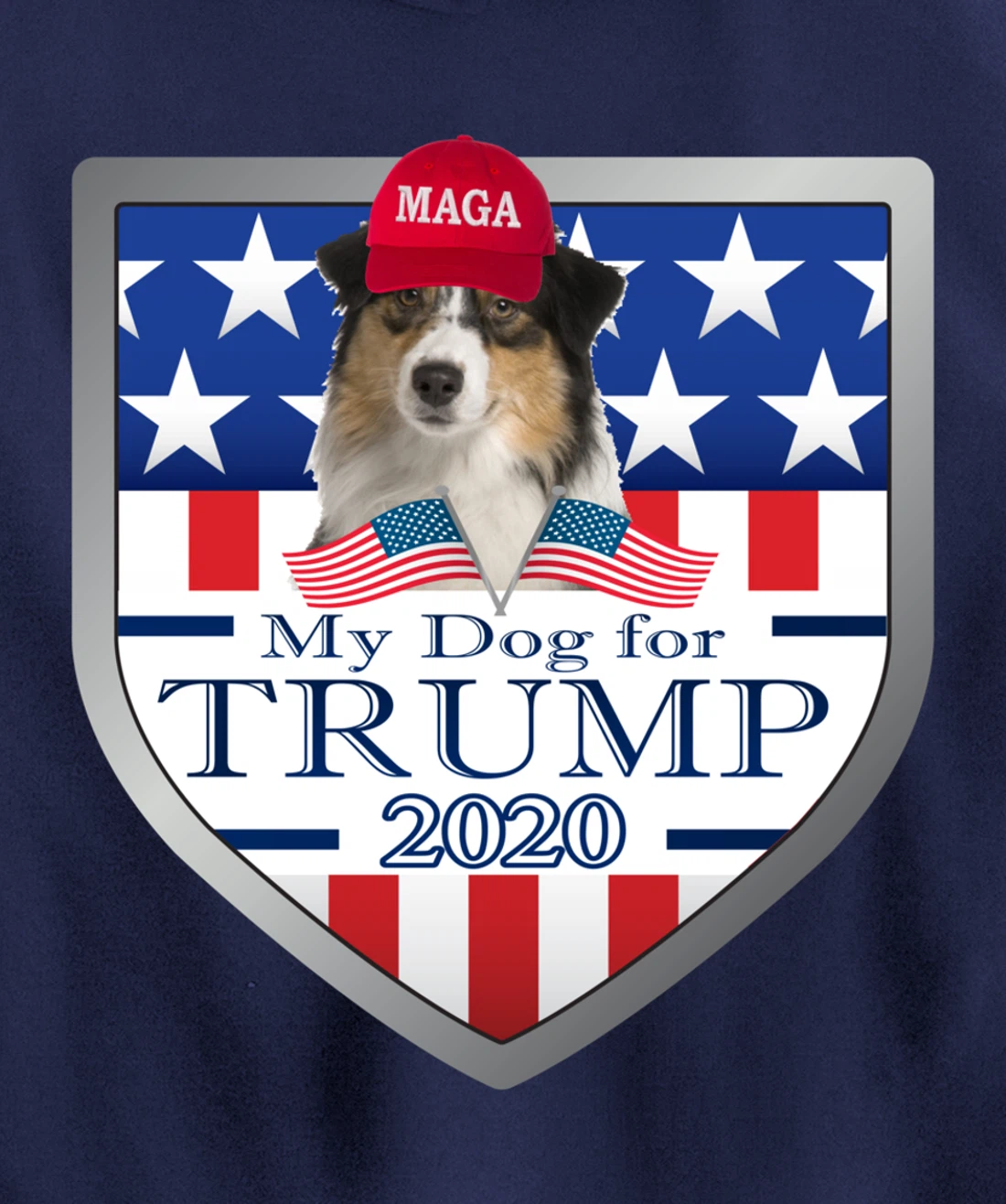 Australian Shepherd Pullover Hoodie