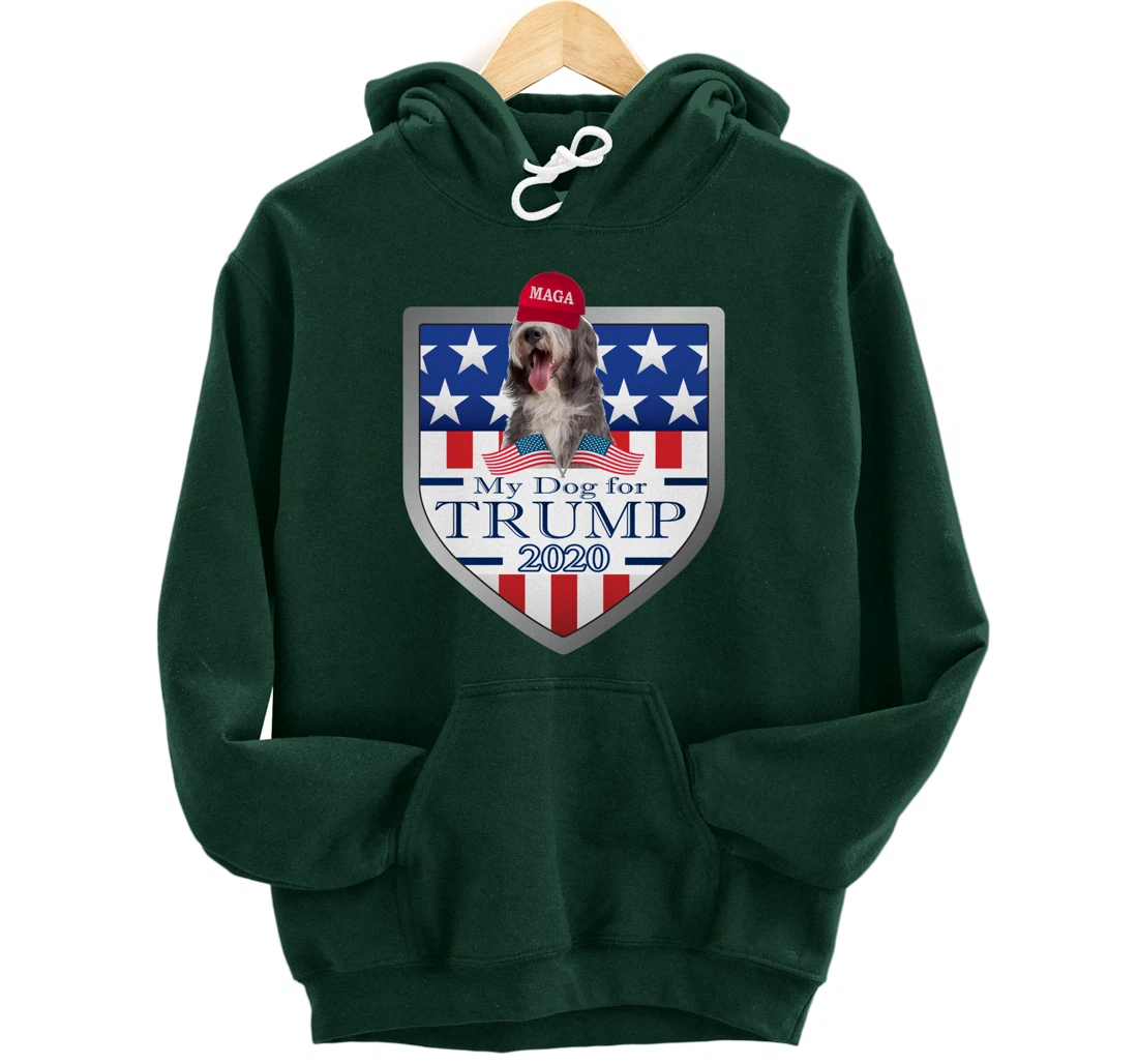 Bearded Collie Pullover Hoodie