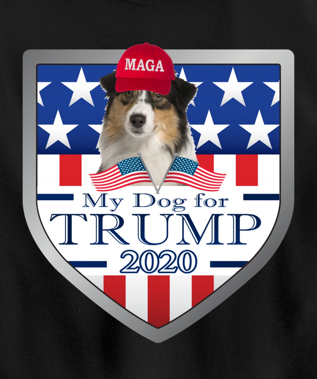 Australian Shepherd Pullover Hoodie