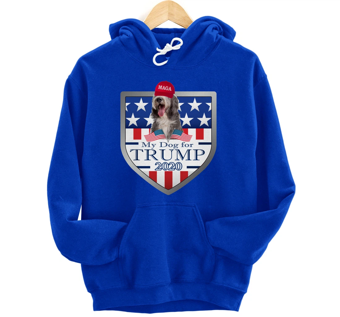 Bearded Collie Pullover Hoodie