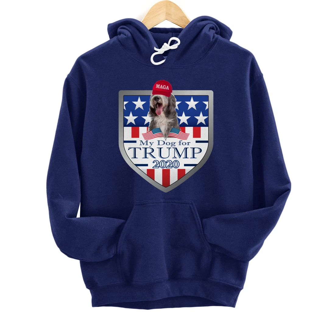 Bearded Collie Pullover Hoodie
