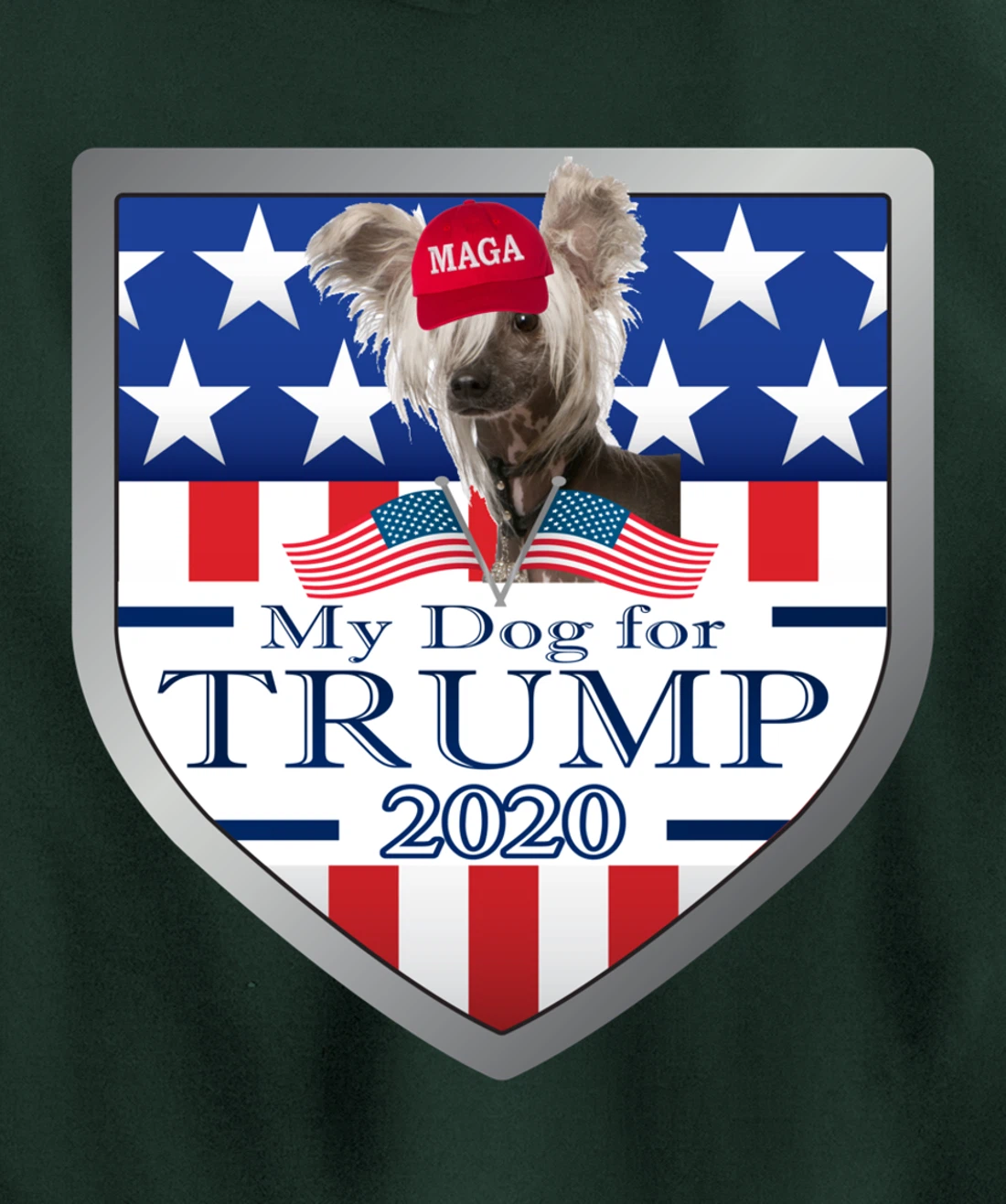 Chinese Crested Pullover Hoodie