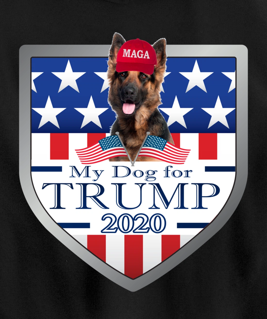 German Shepherd Pullover Hoodie