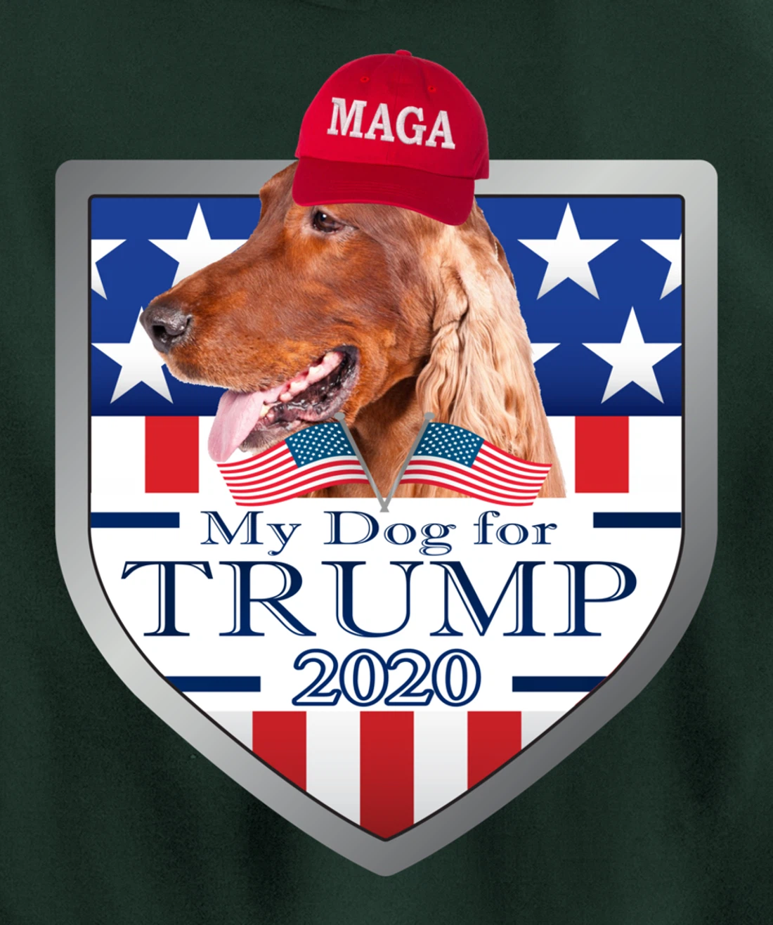 Irish Setter Pullover Hoodie