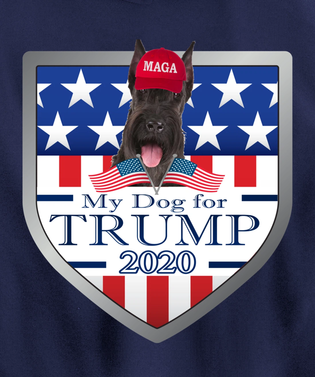 Giant Schnauzer Pullover Hoodie