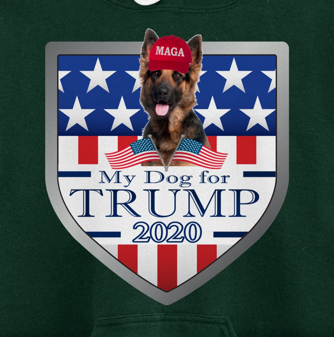 German Shepherd Pullover Hoodie