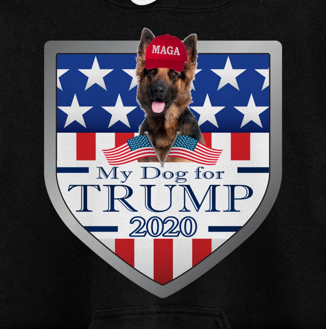 German Shepherd Pullover Hoodie