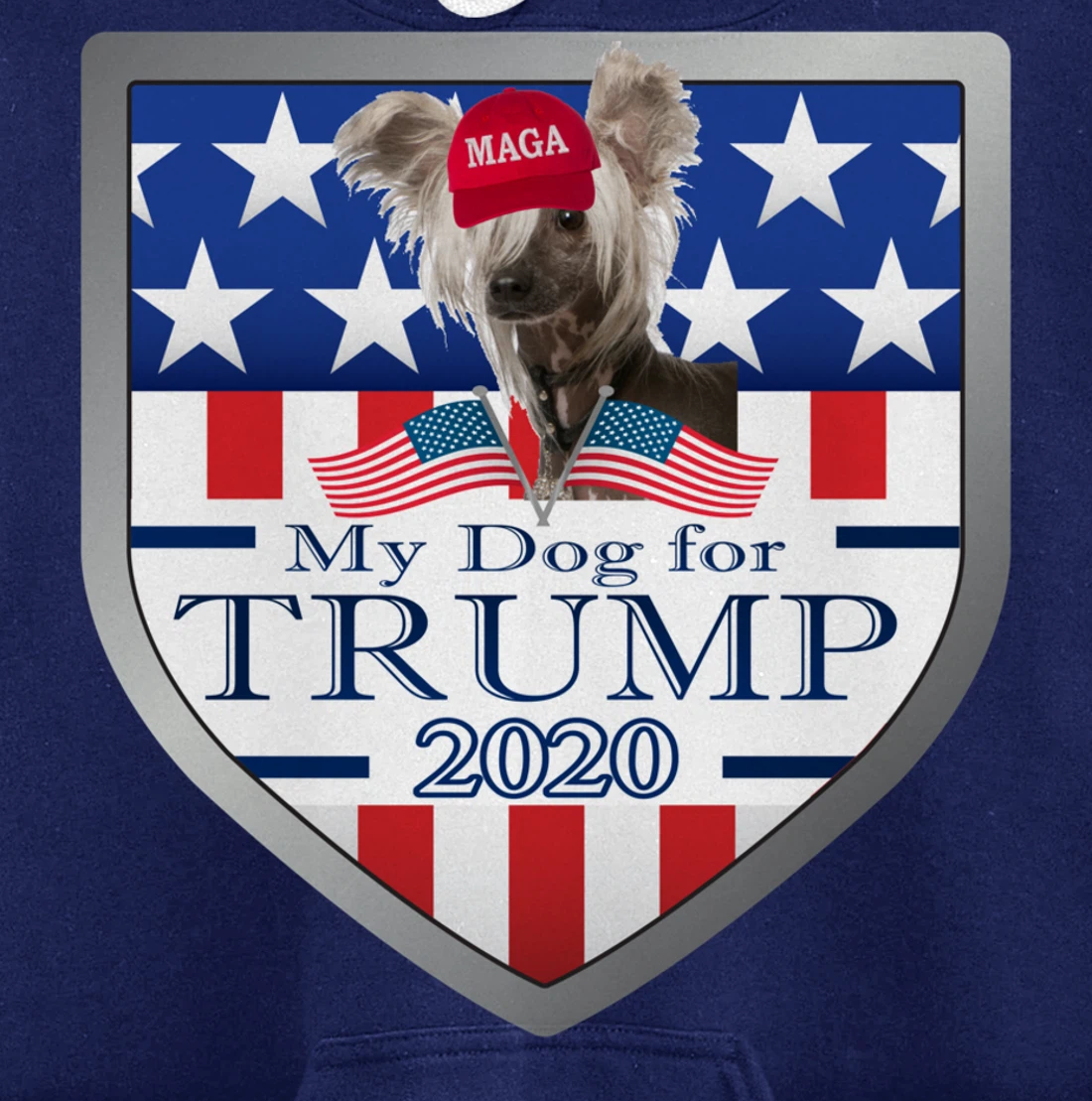 Chinese Crested Pullover Hoodie