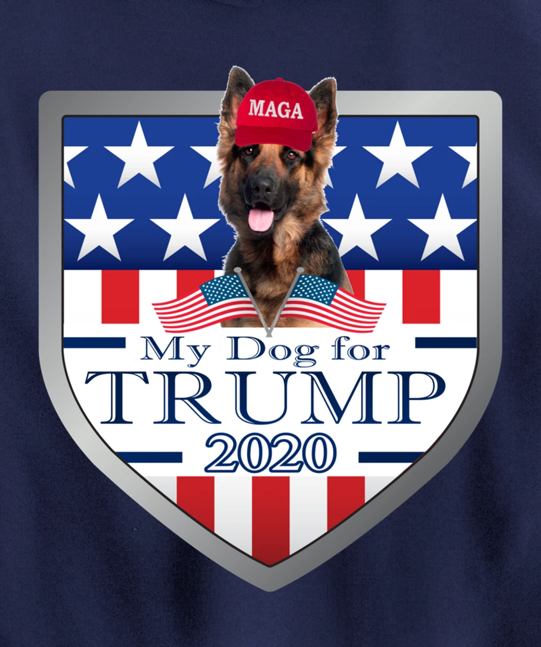 German Shepherd Pullover Hoodie