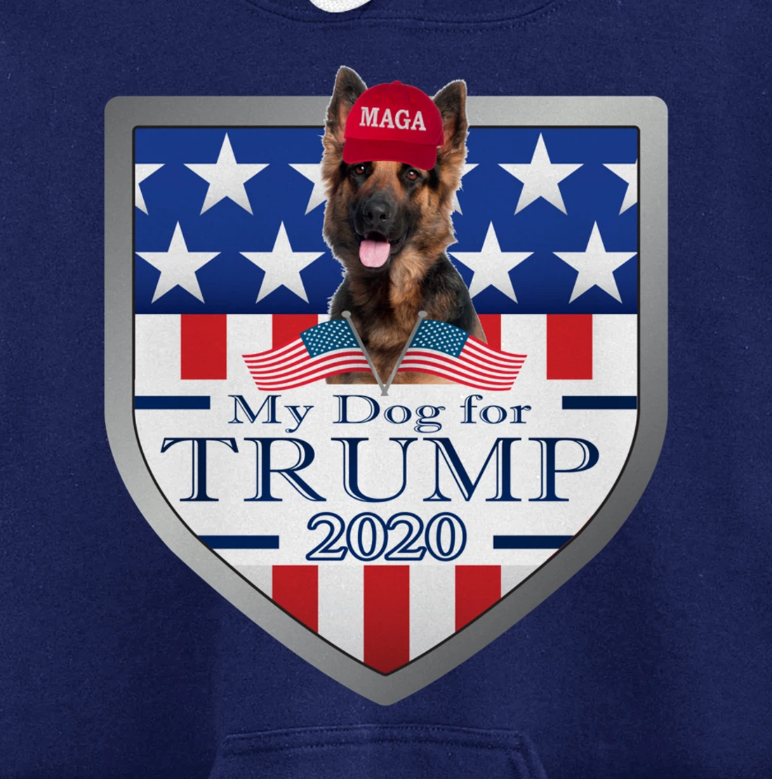 German Shepherd Pullover Hoodie