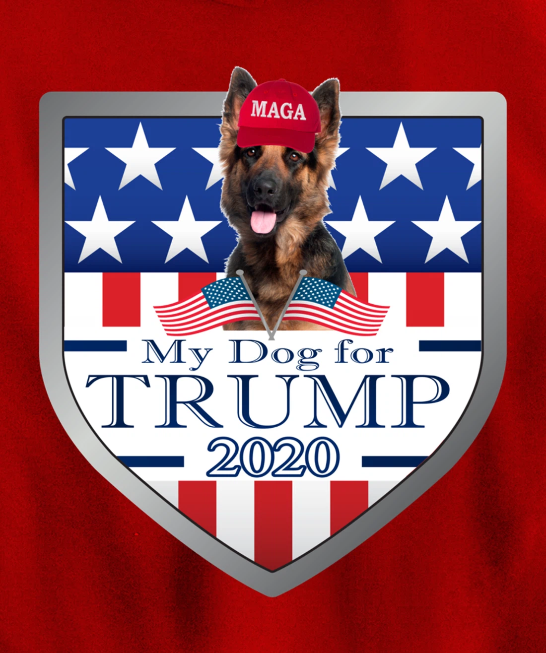 German Shepherd Pullover Hoodie