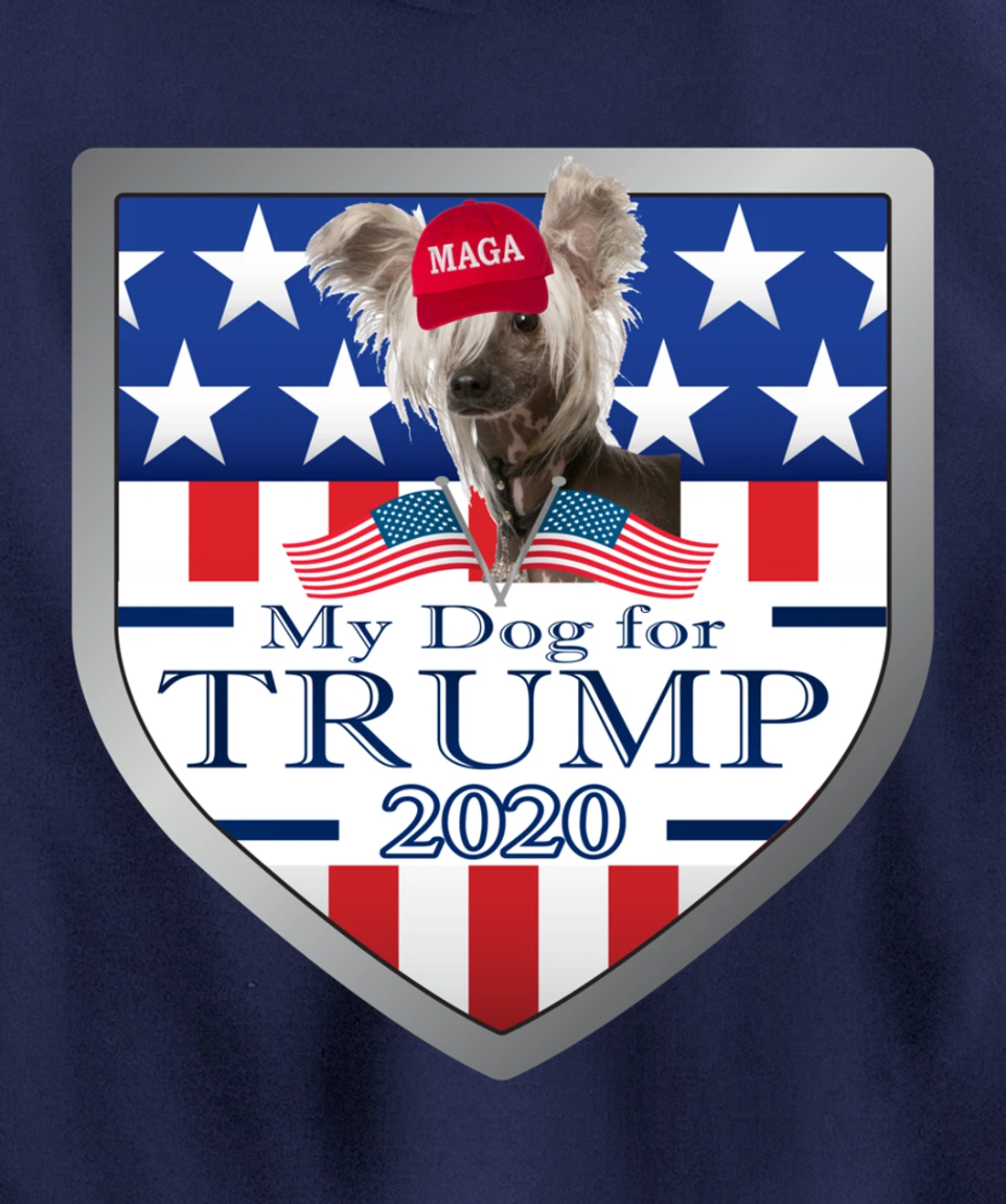 Chinese Crested Pullover Hoodie