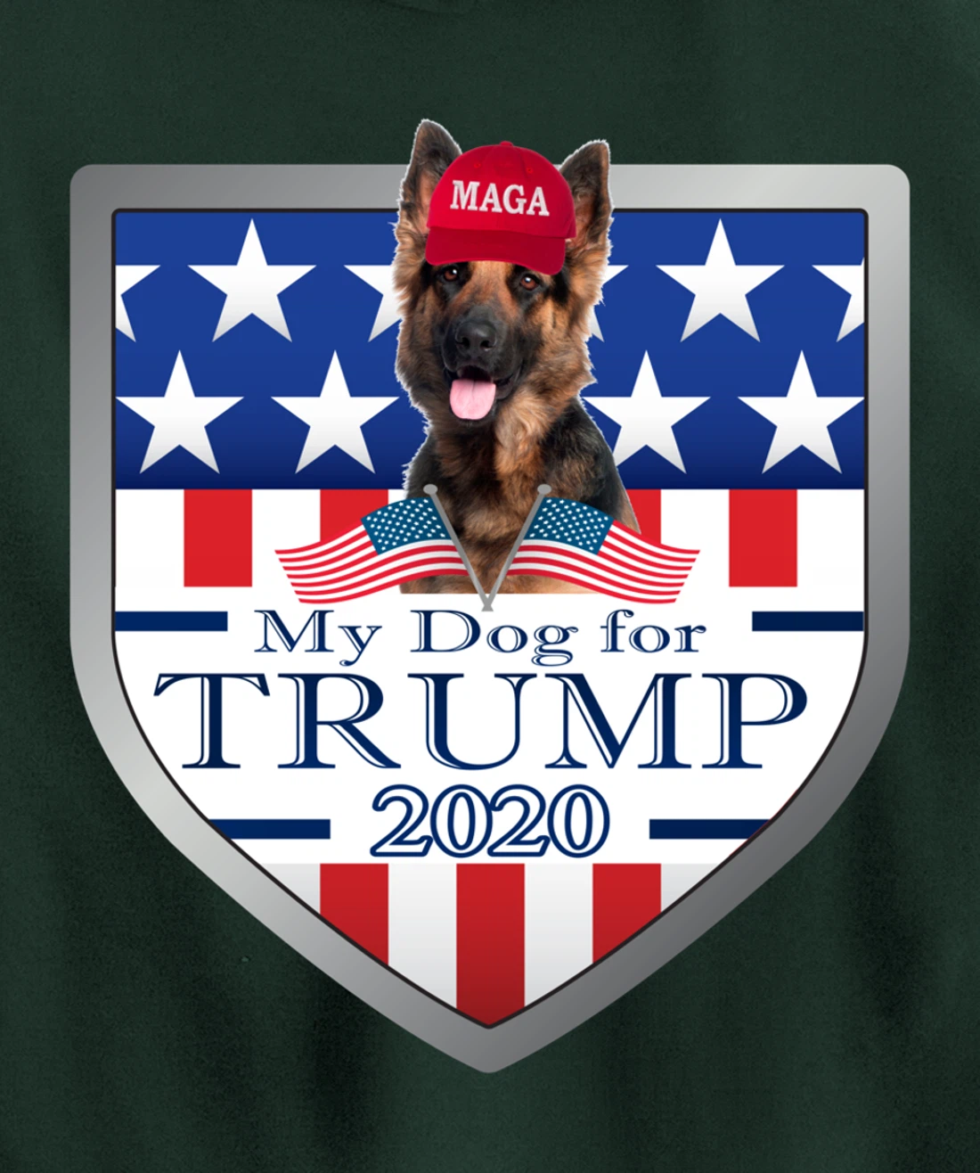 German Shepherd Pullover Hoodie