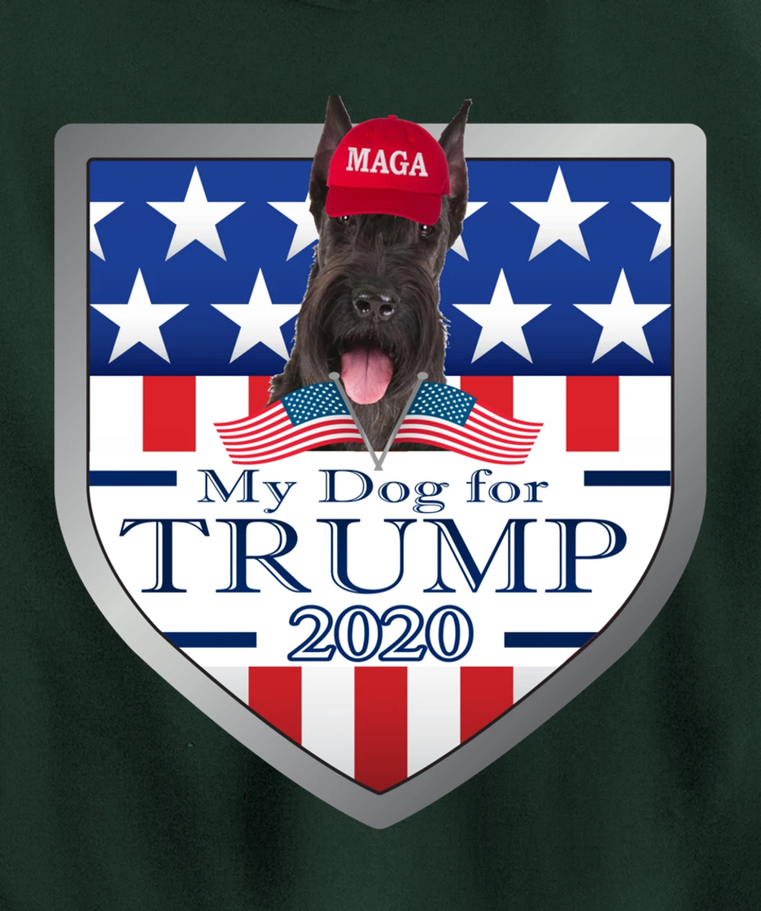 Giant Schnauzer Pullover Hoodie