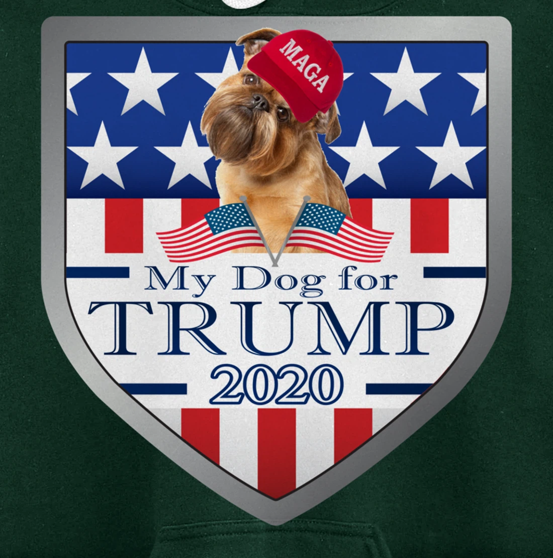 Brussels Griffon Pullover Hoodie