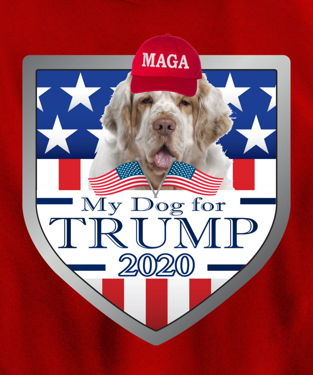 Clumber Spaniel Pullover Hoodie