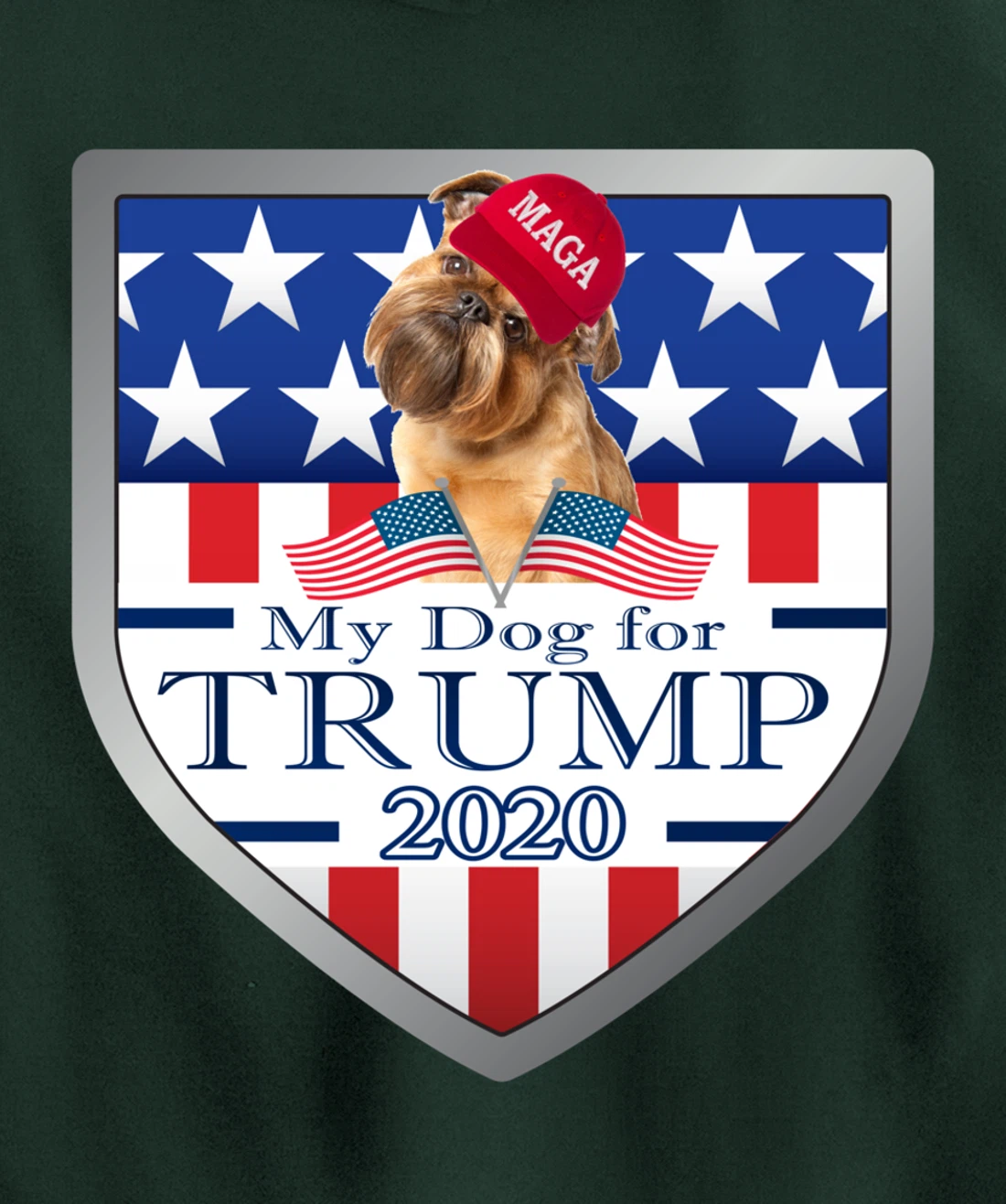 Brussels Griffon Pullover Hoodie