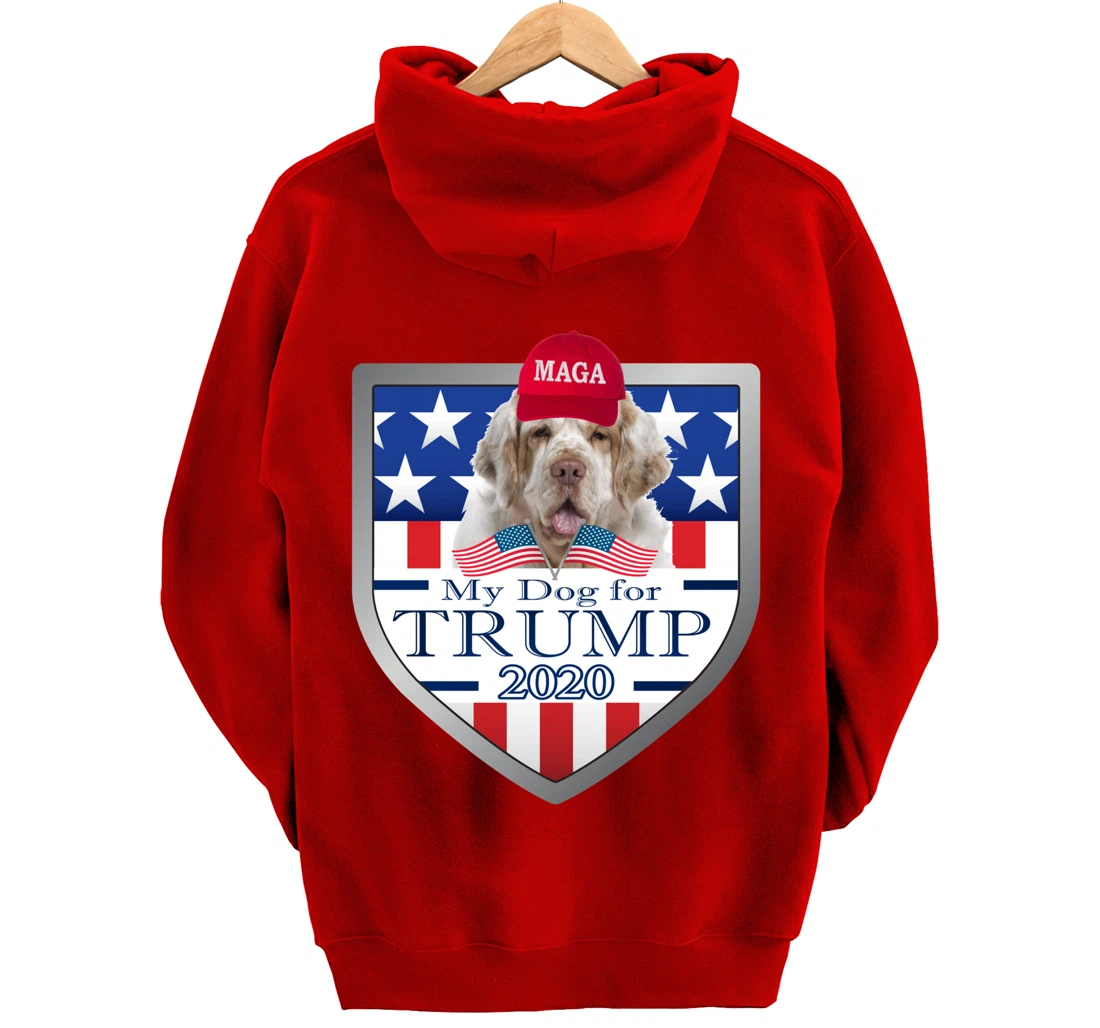 Clumber Spaniel Pullover Hoodie