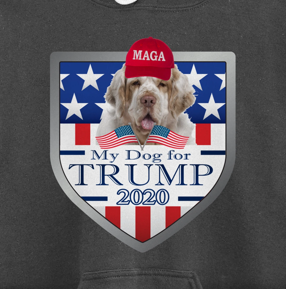 Clumber Spaniel Pullover Hoodie