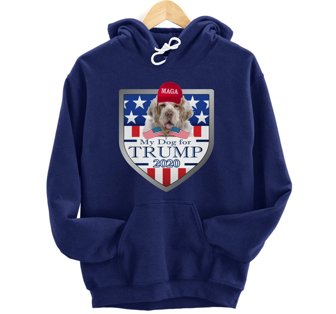Clumber Spaniel Pullover Hoodie