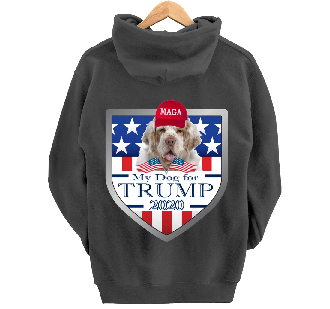 Clumber Spaniel Pullover Hoodie