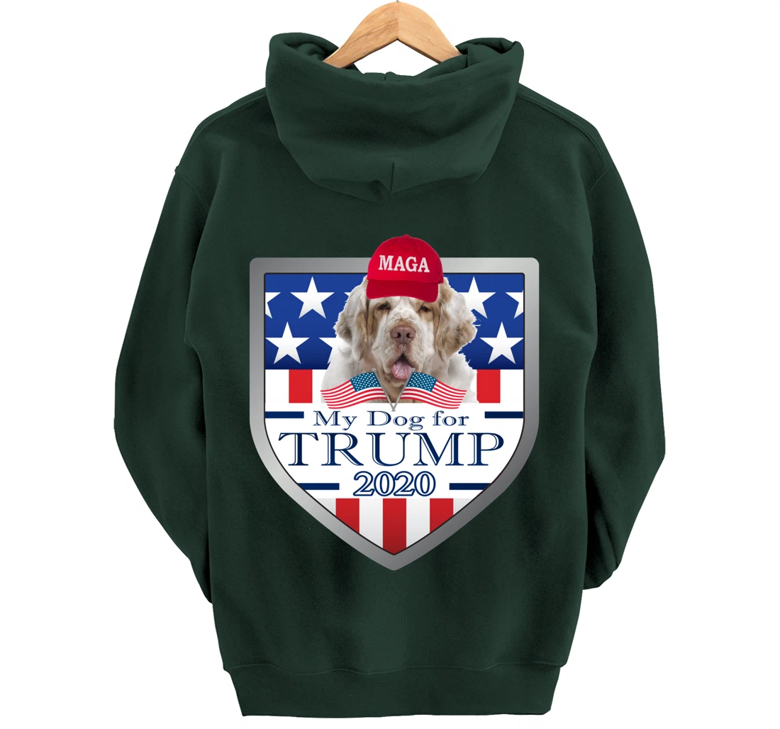Clumber Spaniel Pullover Hoodie
