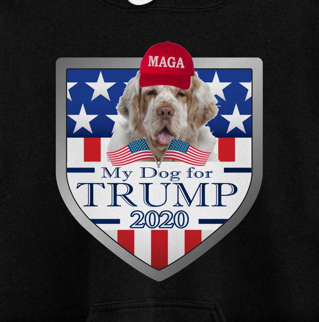 Clumber Spaniel Pullover Hoodie