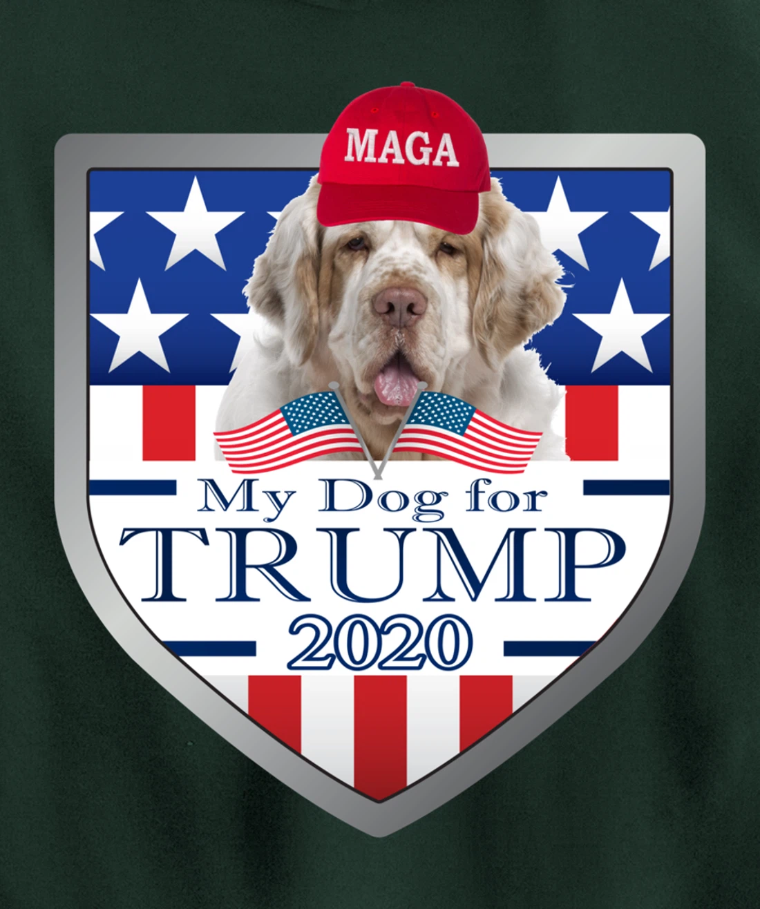 Clumber Spaniel Pullover Hoodie