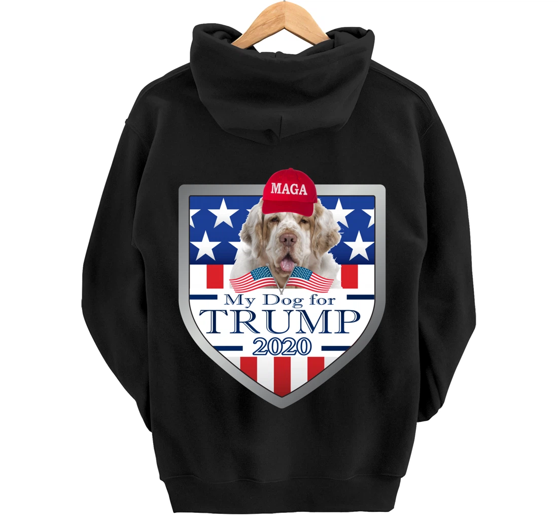 Clumber Spaniel Pullover Hoodie