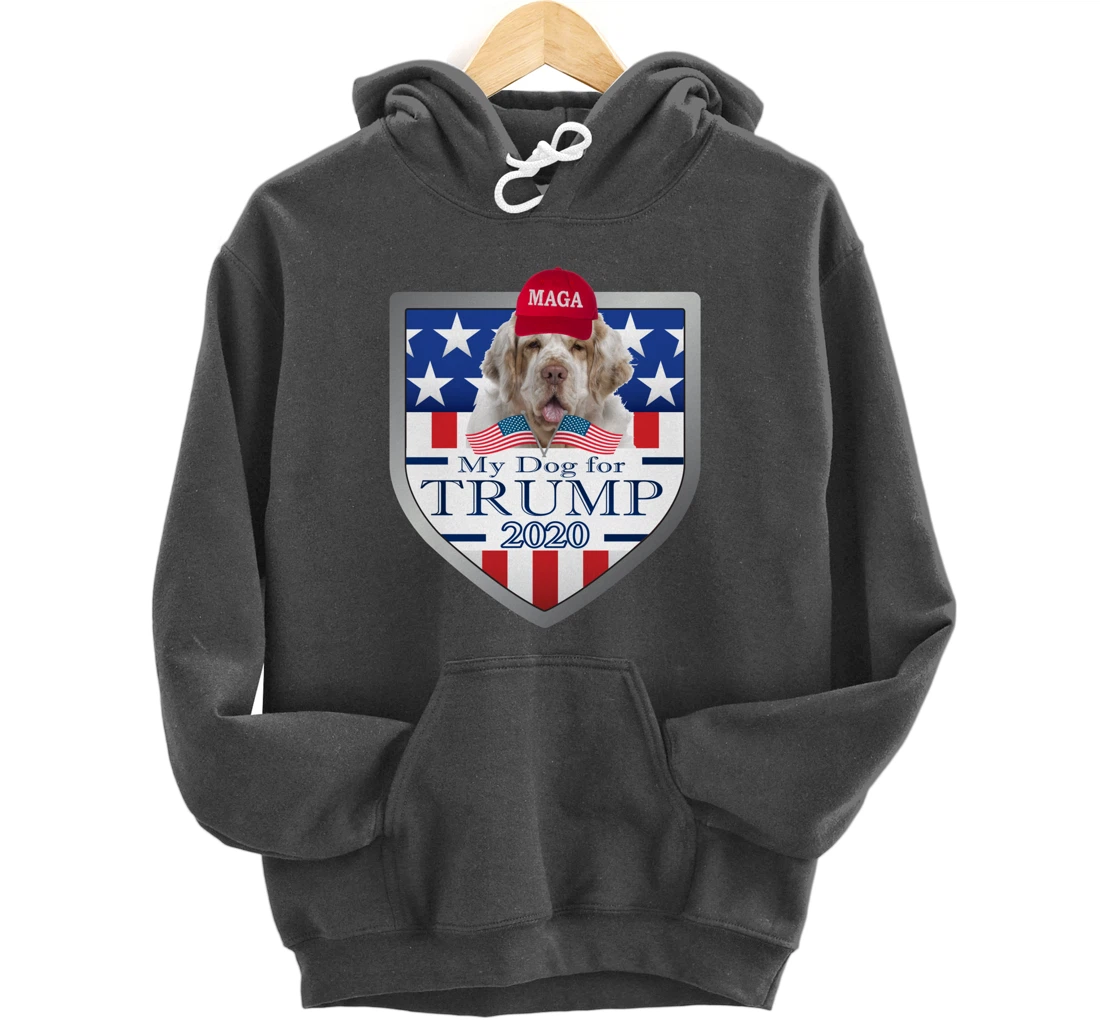 Clumber Spaniel Pullover Hoodie