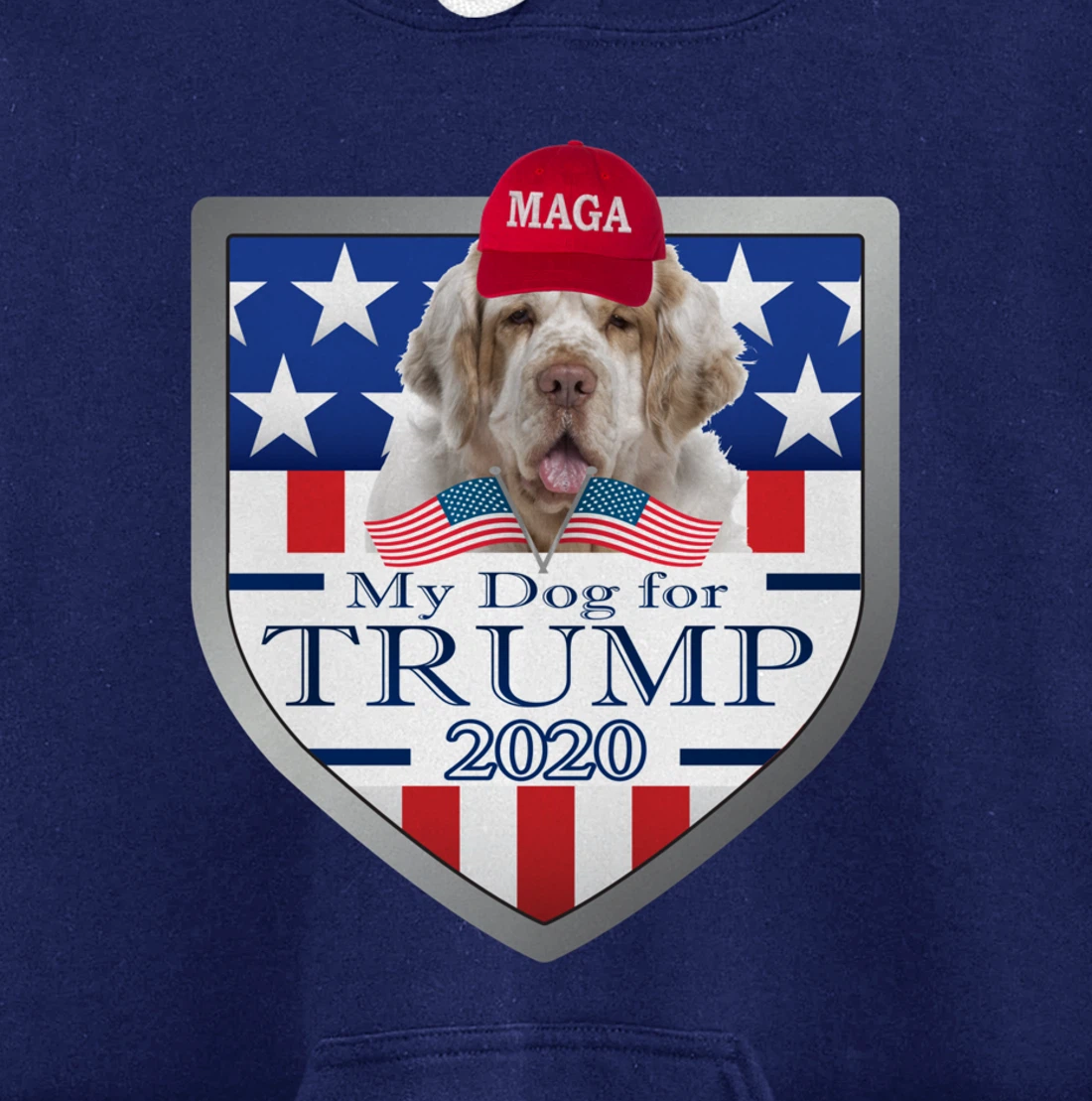 Clumber Spaniel Pullover Hoodie