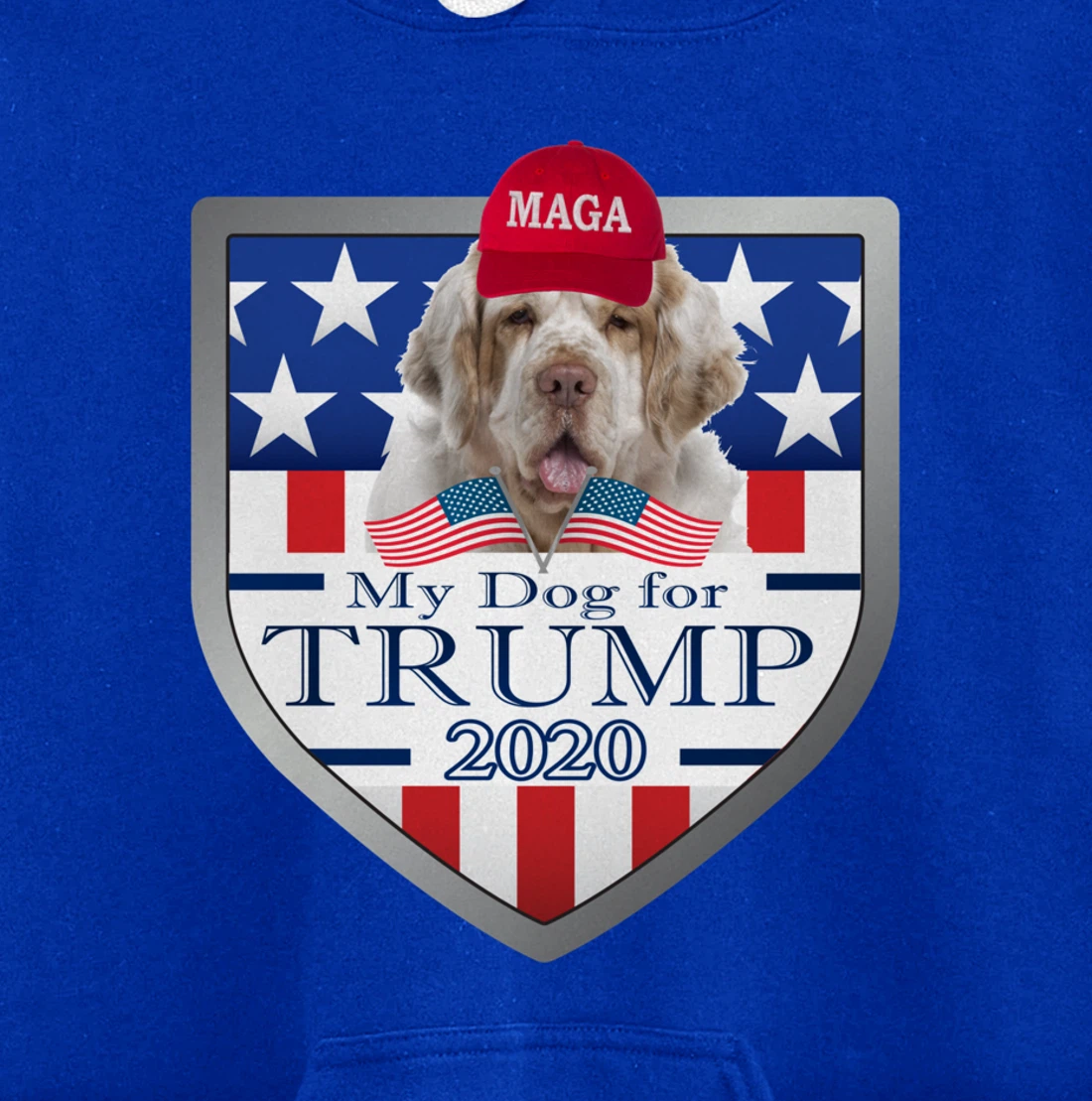 Clumber Spaniel Pullover Hoodie