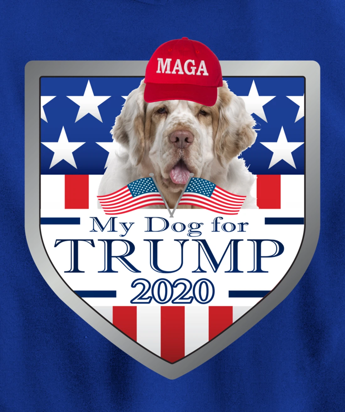 Clumber Spaniel Pullover Hoodie