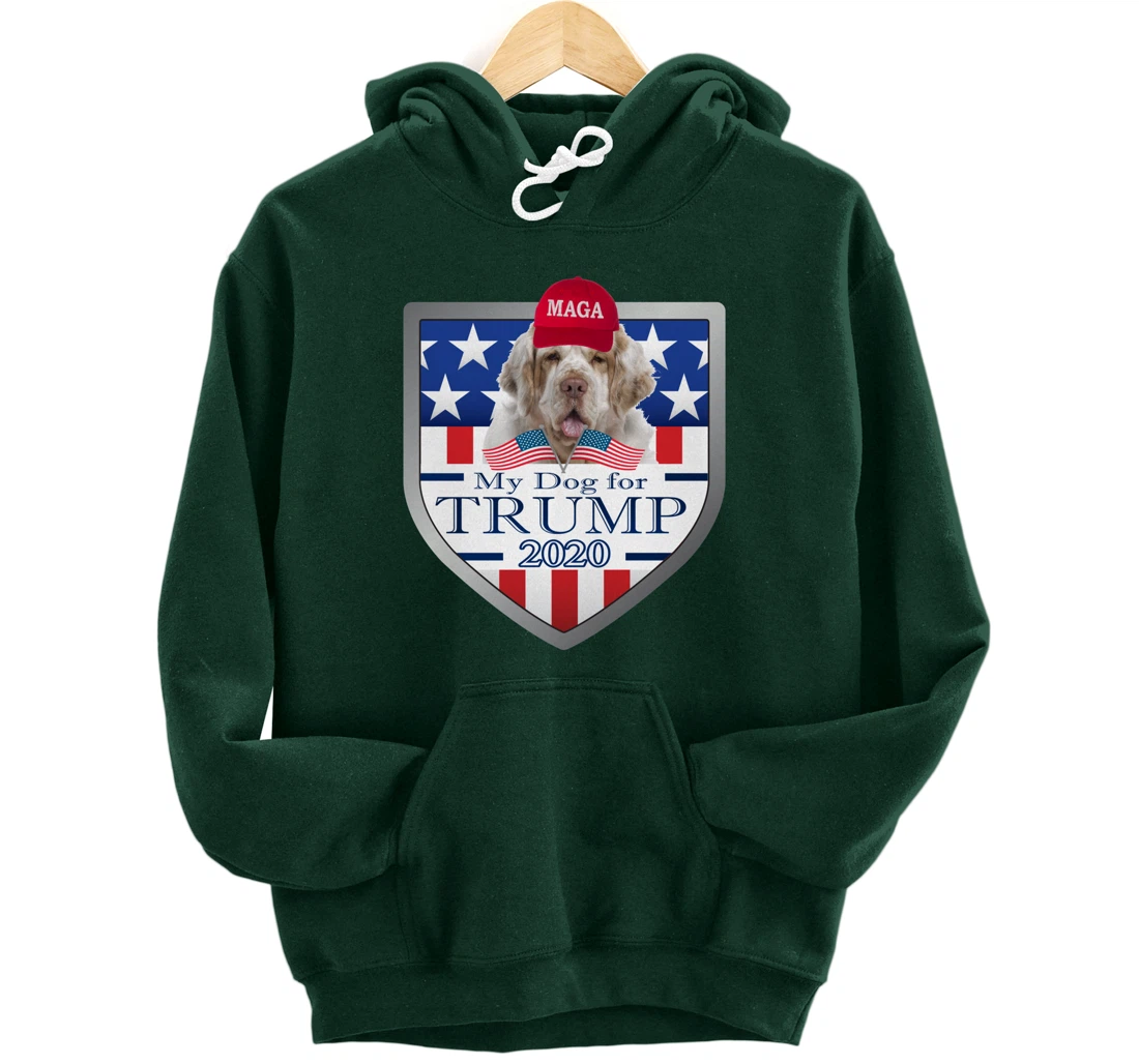 Clumber Spaniel Pullover Hoodie