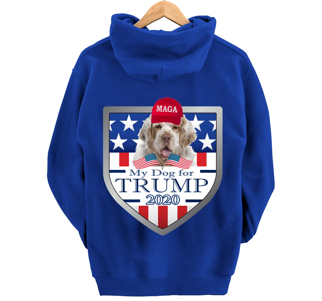 Clumber Spaniel Pullover Hoodie