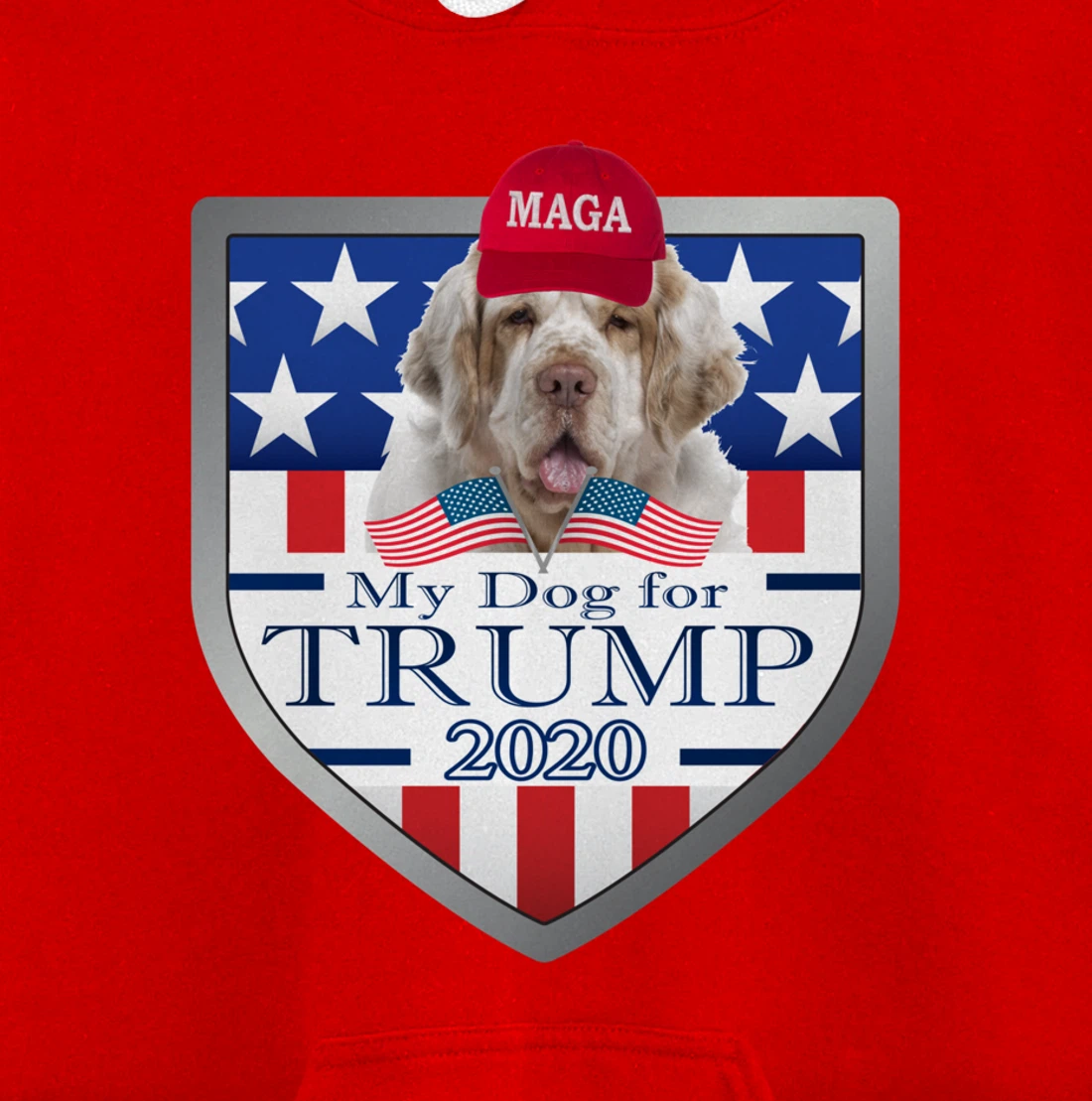 Clumber Spaniel Pullover Hoodie