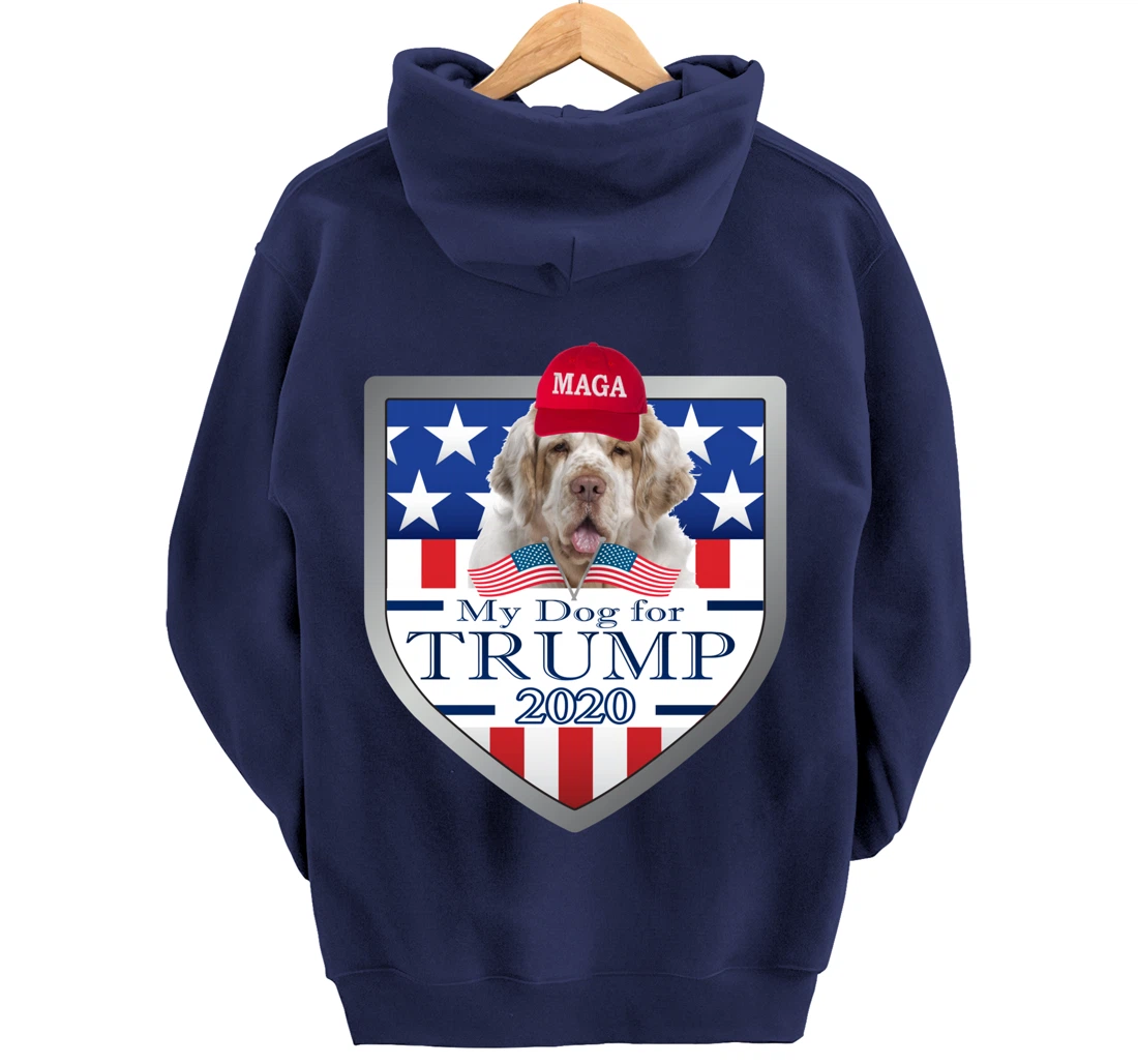 Clumber Spaniel Pullover Hoodie
