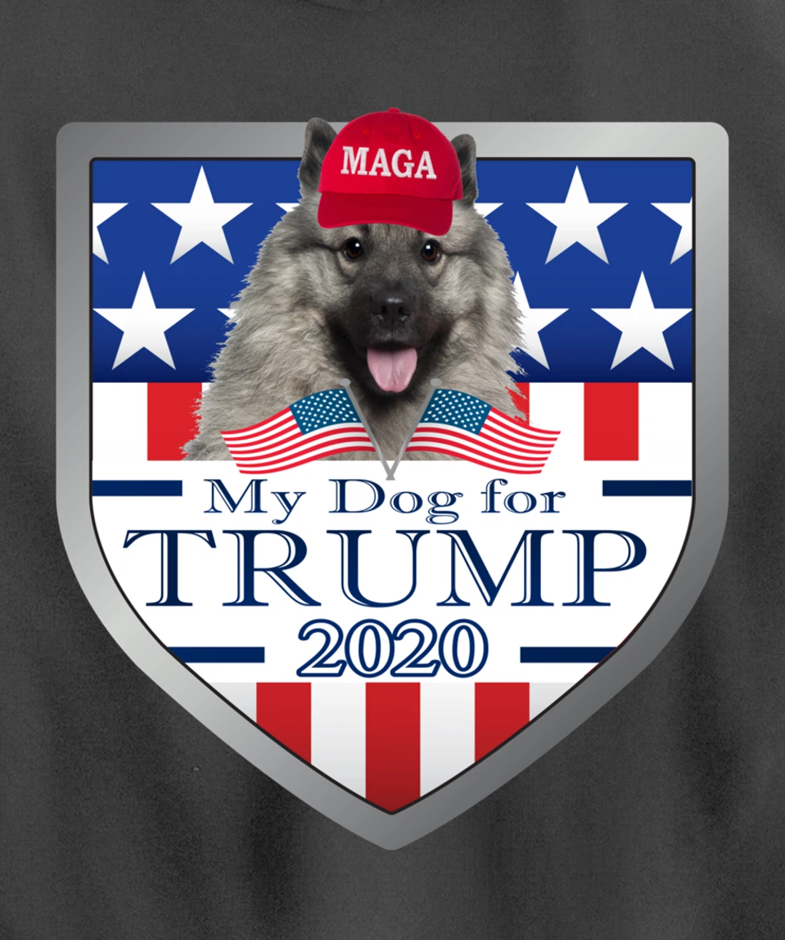 Keeshonden Pullover Hoodie