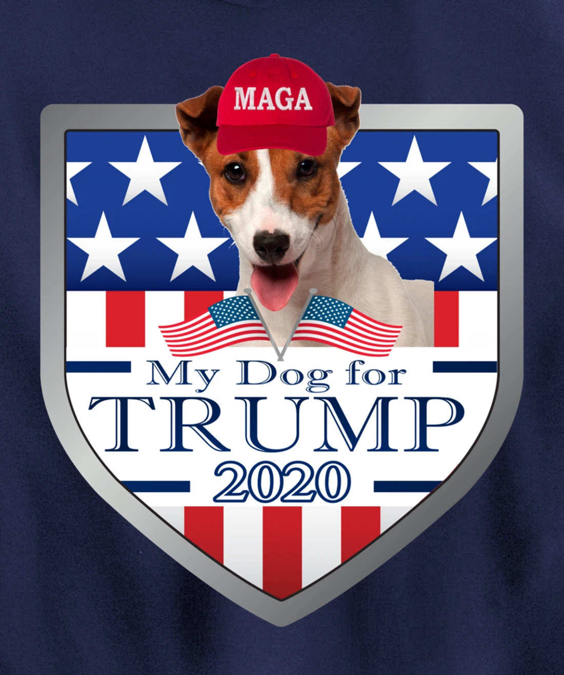 Jack Russell Pullover Hoodie