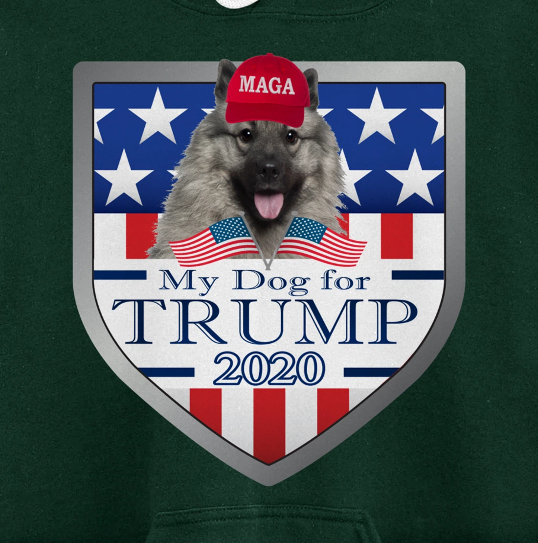 Keeshonden Pullover Hoodie