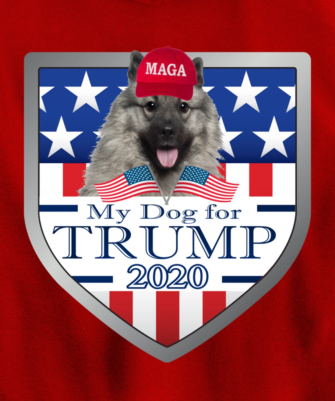 Keeshonden Pullover Hoodie