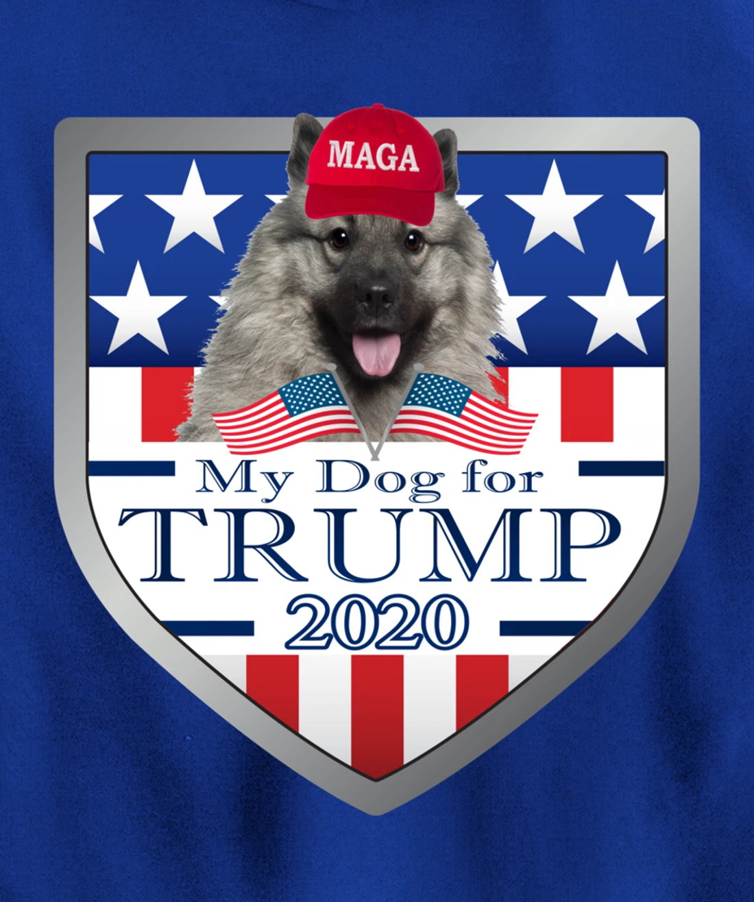 Keeshonden Pullover Hoodie