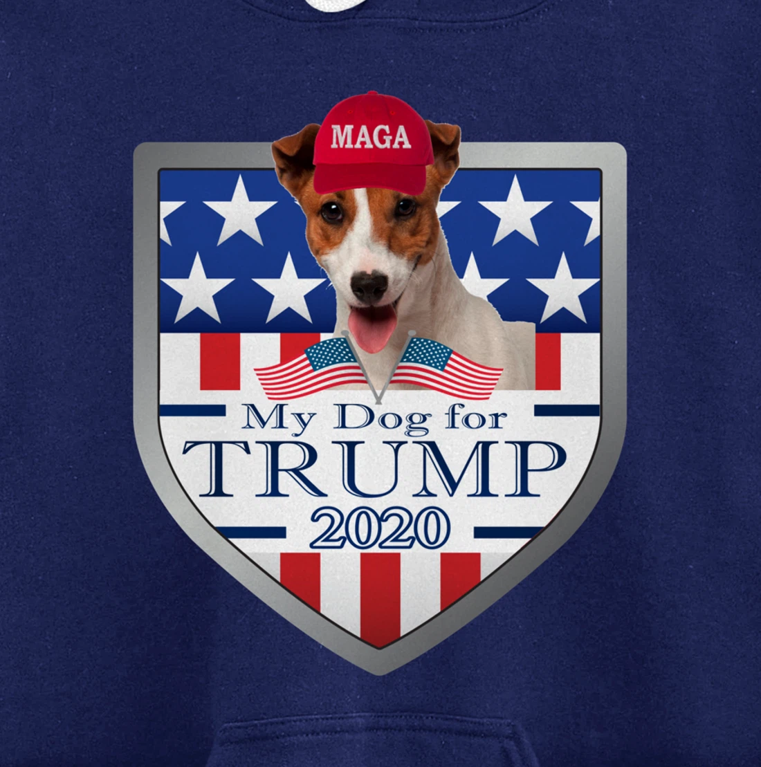 Jack Russell Pullover Hoodie