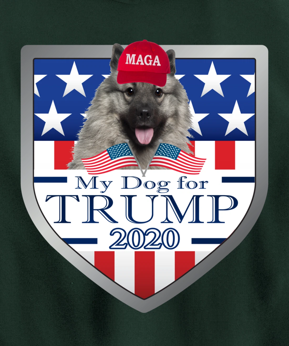 Keeshonden Pullover Hoodie