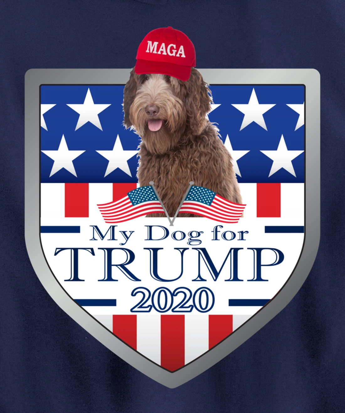 Labradoodle Pullover Hoodie