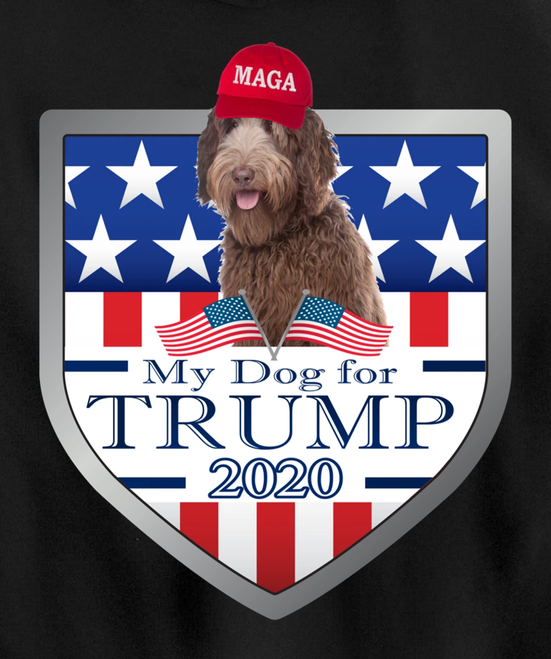 Labradoodle Pullover Hoodie