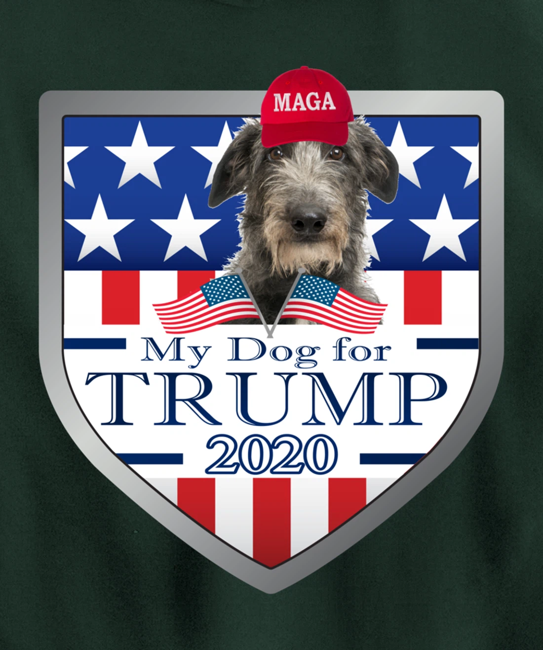 Scottish Deerhound Pullover Hoodie