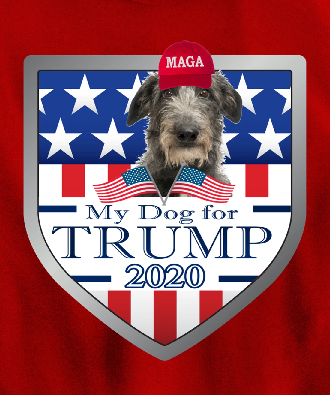 Scottish Deerhound Pullover Hoodie