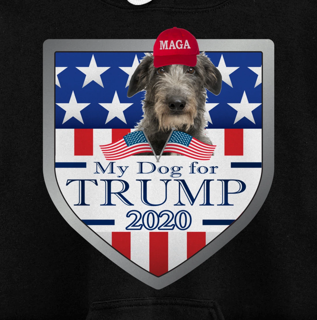 Scottish Deerhound Pullover Hoodie