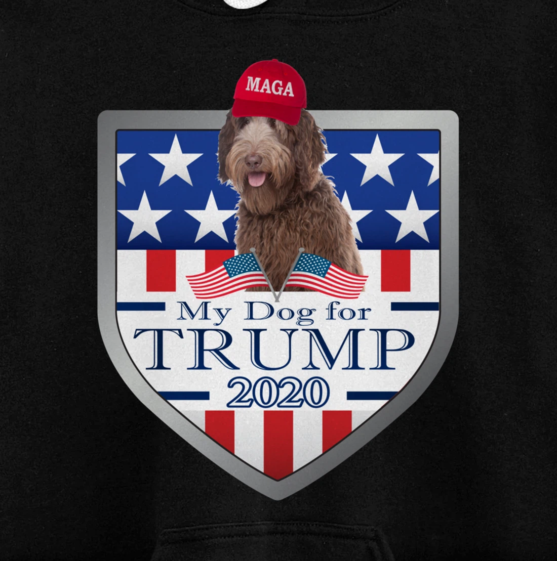 Labradoodle Pullover Hoodie